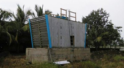 treated timber cooling towers